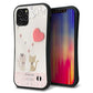 iPhone12 Pro スマホケース 「SEA Grip」 グリップケース Sライン 【1104 クラフト写真 ネコ (ハートM) 】 UV印刷