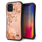 iPhone12 Pro スマホケース 「SEA Grip」 グリップケース Sライン 【1178 ラブリーローズ】 UV印刷