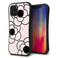 iPhone12 Pro スマホケース 「SEA Grip」 グリップケース Sライン 【EK926 カメリア ピンク】 UV印刷