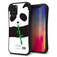 iPhone12 Pro スマホケース 「SEA Grip」 グリップケース Sライン 【FD817 パンダ】 UV印刷