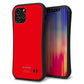 iPhone12 Pro スマホケース 「SEA Grip」 グリップケース Sライン 【KM915 ポップカラー(レッド)】 UV印刷