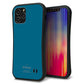 iPhone12 Pro スマホケース 「SEA Grip」 グリップケース Sライン 【KM922 レトロカラー(ダークブルー)】 UV印刷