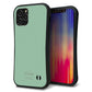 iPhone12 Pro スマホケース 「SEA Grip」 グリップケース Sライン 【KM931 くすみカラー グリーン】 UV印刷