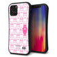 iPhone12 Pro スマホケース 「SEA Grip」 グリップケース Sライン 【MA914 パターン ウサギ】 UV印刷