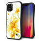 iPhone12 Pro スマホケース 「SEA Grip」 グリップケース Sライン 【SC852 ユリ イエロー】 UV印刷