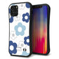 iPhone12 Pro スマホケース 「SEA Grip」 グリップケース Sライン 【SC923 デイジー ブルー】 UV印刷