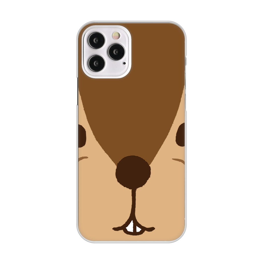 iPhone12 Pro 高画質仕上げ 背面印刷 ハードケース ドアップアニマル