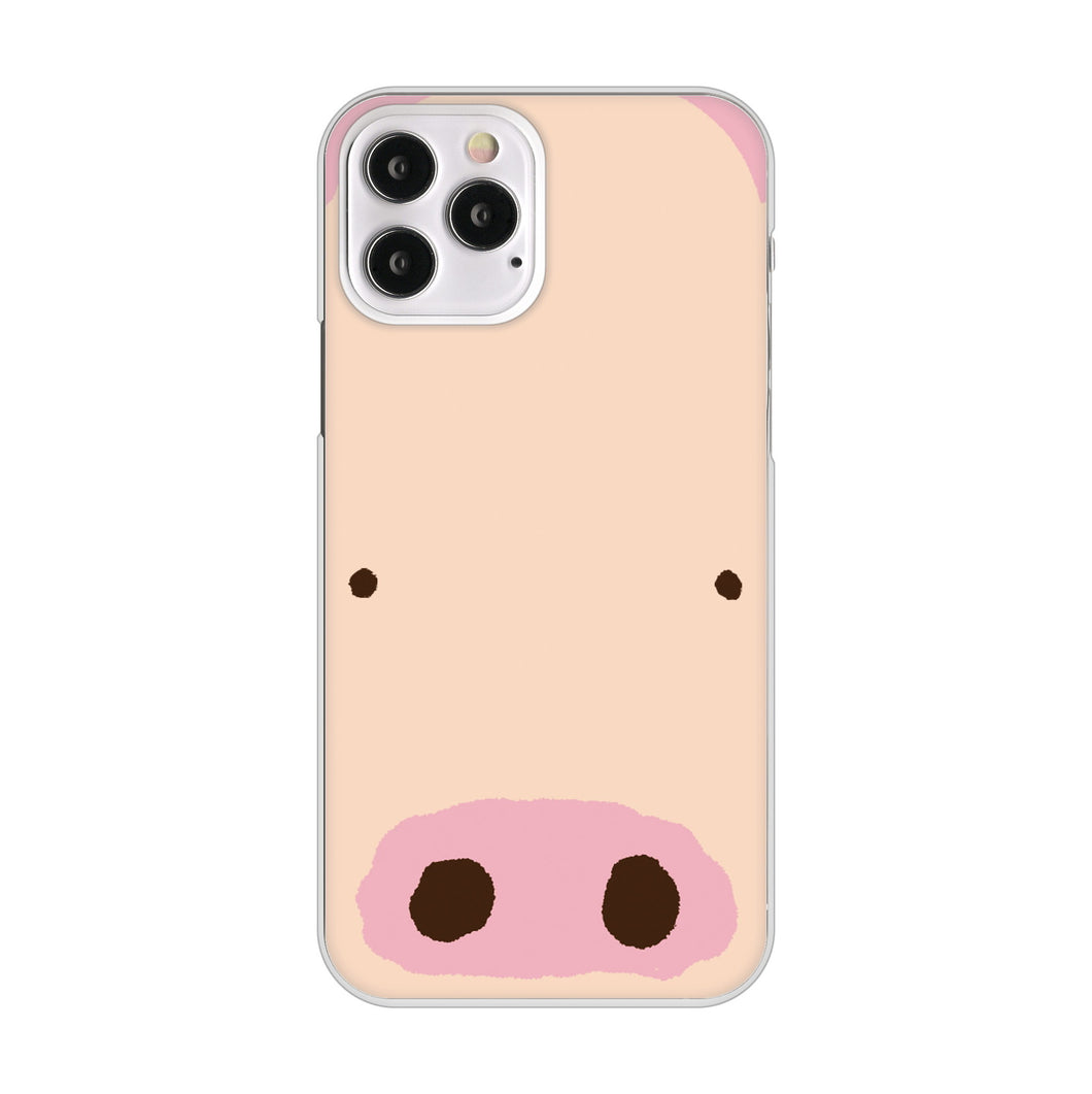 iPhone12 Pro 高画質仕上げ 背面印刷 ハードケース ドアップアニマル