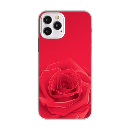 iPhone12 Pro 高画質仕上げ 背面印刷 ハードケース バラ