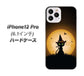 iPhone12 Pro 高画質仕上げ 背面印刷 ハードケース【440 猫の魔法使い】