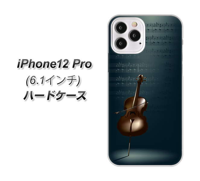 iPhone12 Pro 高画質仕上げ 背面印刷 ハードケース 【441 楽譜】