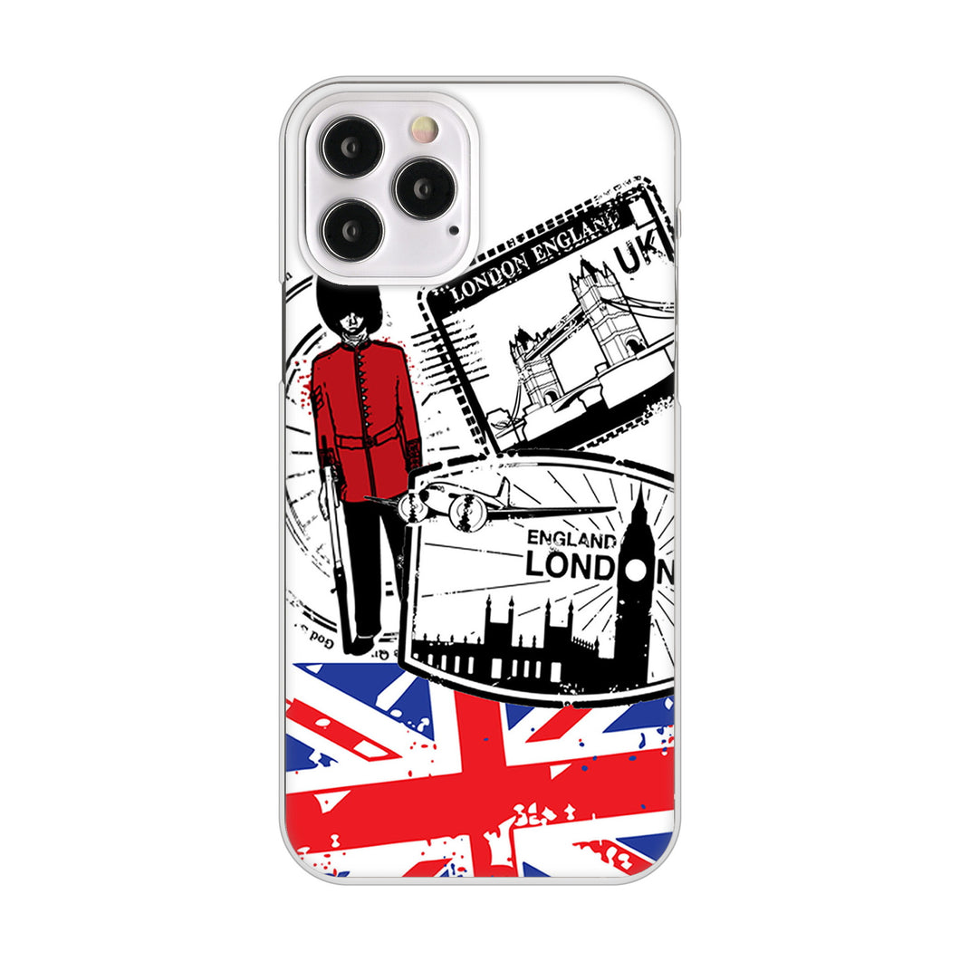 iPhone12 Pro 高画質仕上げ 背面印刷 ハードケース イギリスの風景
