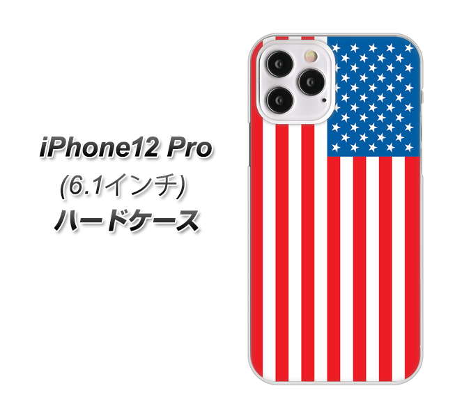 iPhone12 Pro 高画質仕上げ 背面印刷 ハードケース【659 アメリカ】