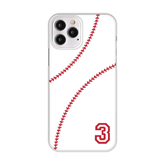 iPhone12 Pro 高画質仕上げ 背面印刷 ハードケース baseball