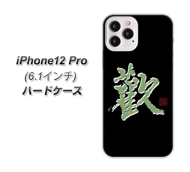 iPhone12 Pro 高画質仕上げ 背面印刷 ハードケース【OE823 歓】