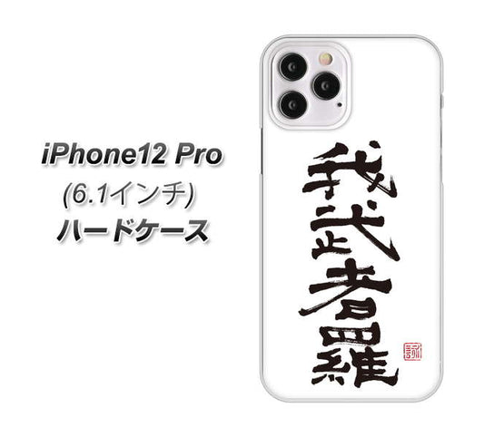 iPhone12 Pro 高画質仕上げ 背面印刷 ハードケース【OE843 我武者羅（がむしゃら）】