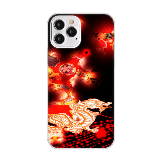 iPhone12 Pro 高画質仕上げ 背面印刷 ハードケース 赤竜