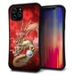 iPhone12 Pro Max スマホケース 「SEA Grip」 グリップケース Sライン 【1004 桜と龍】 UV印刷