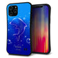iPhone12 Pro Max スマホケース 「SEA Grip」 グリップケース Sライン 【1046 イルカのお昼寝】 UV印刷