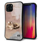 iPhone12 Pro Max スマホケース 「SEA Grip」 グリップケース Sライン 【HA173 メインクーン+くすみカラー】 UV印刷