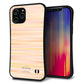 iPhone12 Pro Max スマホケース 「SEA Grip」 グリップケース Sライン 【IB909 グラデーションボーダー_オレンジ】 UV印刷