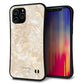 iPhone12 Pro Max スマホケース 「SEA Grip」 グリップケース Sライン 【KM872 大理石パール】 UV印刷