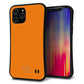 iPhone12 Pro Max スマホケース 「SEA Grip」 グリップケース Sライン 【KM906 ポップカラー(オレンジ)】 UV印刷