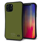 iPhone12 Pro Max スマホケース 「SEA Grip」 グリップケース Sライン 【KM916 レトロカラー(カーキ)】 UV印刷