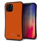 iPhone12 Pro Max スマホケース 「SEA Grip」 グリップケース Sライン 【KM917 レトロカラー(ダークオレンジ)】 UV印刷