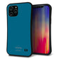 iPhone12 Pro Max スマホケース 「SEA Grip」 グリップケース Sライン 【KM922 レトロカラー(ダークブルー)】 UV印刷