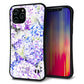 iPhone12 Pro Max スマホケース 「SEA Grip」 グリップケース Sライン 【MA871 紫陽花】 UV印刷