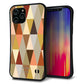 iPhone12 Pro Max スマホケース 「SEA Grip」 グリップケース Sライン 【MG802 マルチブラウン】 UV印刷