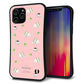 iPhone12 Pro Max スマホケース 「SEA Grip」 グリップケース Sライン 【NA802 アムロサンドイッチプリント Aピンク】 UV印刷