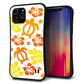iPhone12 Pro Max スマホケース 「SEA Grip」 グリップケース Sライン 【SC877 ハワイアンアロハホヌ イエロー】 UV印刷