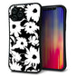 iPhone12 Pro Max スマホケース 「SEA Grip」 グリップケース Sライン 【SC915 花柄モノトーン 04】 UV印刷