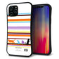 iPhone12 Pro Max スマホケース 「SEA Grip」 グリップケース Sライン 【YA887 ストライプネコ01】 UV印刷