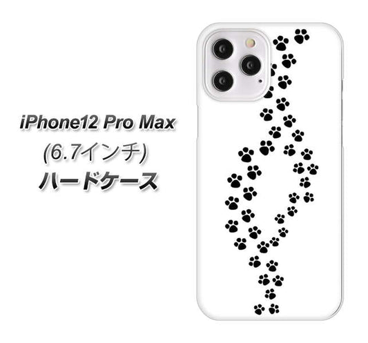iPhone12 Pro Max 高画質仕上げ 背面印刷 ハードケース 【066 あしあと】