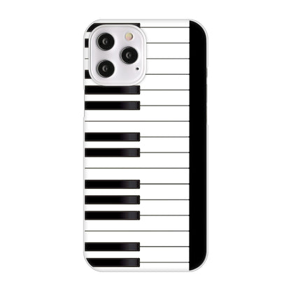 iPhone12 Pro Max 高画質仕上げ 背面印刷 ハードケース ピアノ