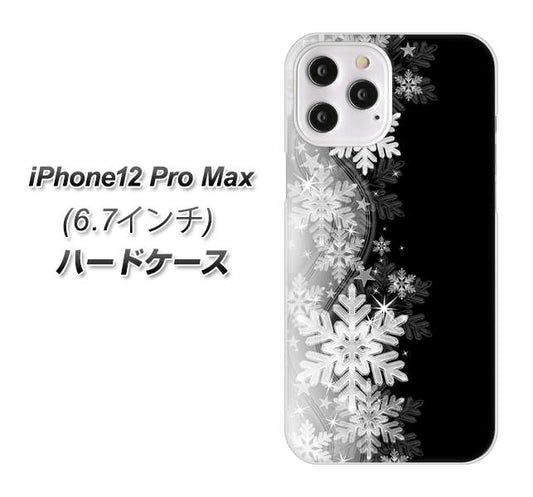 iPhone12 Pro Max 高画質仕上げ 背面印刷 ハードケース 【603 白銀と闇】