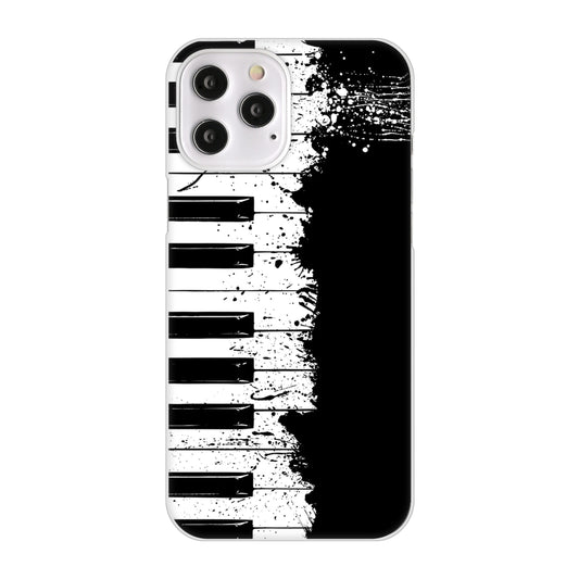 iPhone12 Pro Max 高画質仕上げ 背面印刷 ハードケース ピアノ