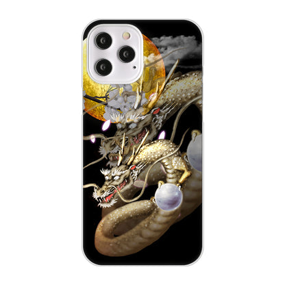 iPhone12 Pro Max 高画質仕上げ 背面印刷 ハードケース 龍