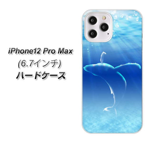 iPhone12 Pro Max 高画質仕上げ 背面印刷 ハードケース【1047 海の守り神くじら】