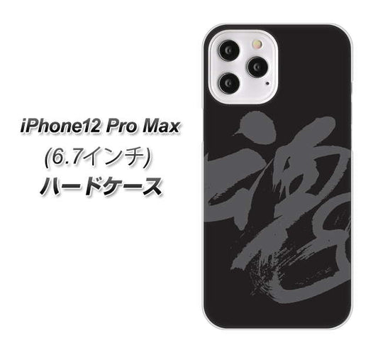 iPhone12 Pro Max 高画質仕上げ 背面印刷 ハードケース 【IB915 魂】