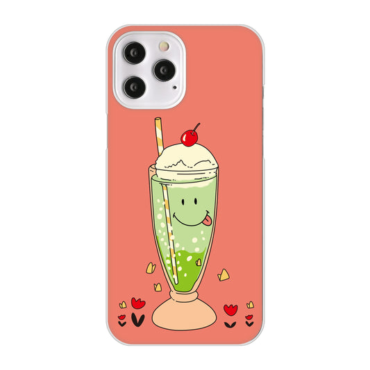 iPhone12 Pro Max 高画質仕上げ 背面印刷 ハードケース スイーツイラスト