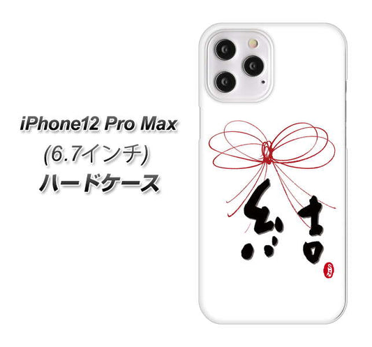 iPhone12 Pro Max 高画質仕上げ 背面印刷 ハードケース【OE831 結】