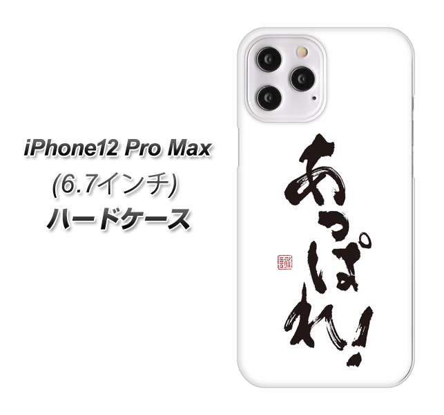 iPhone12 Pro Max 高画質仕上げ 背面印刷 ハードケース【OE846 あっぱれ！】