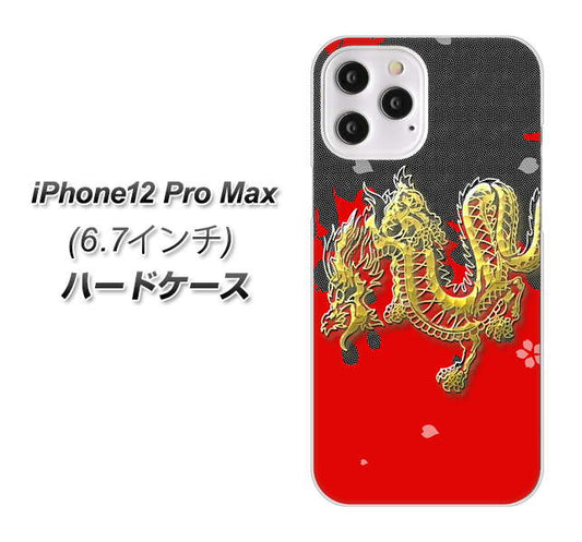 iPhone12 Pro Max 高画質仕上げ 背面印刷 ハードケース【YC901 和竜02】