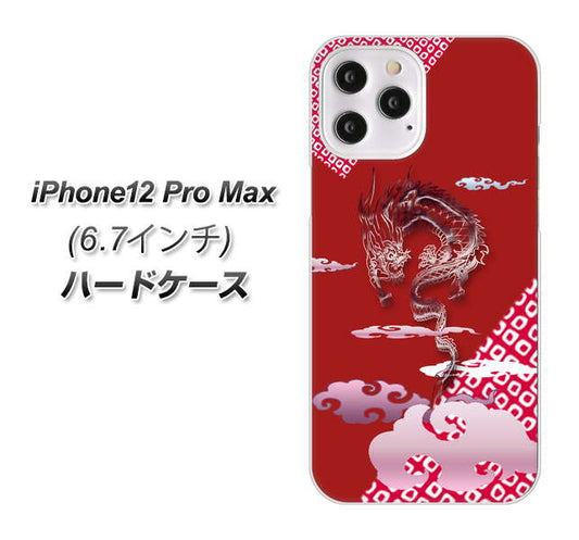 iPhone12 Pro Max 高画質仕上げ 背面印刷 ハードケース【YC907 雲竜02】