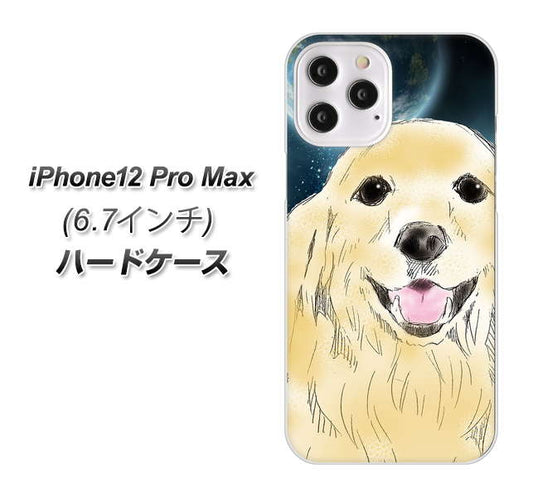 iPhone12 Pro Max 高画質仕上げ 背面印刷 ハードケース【YD826 ゴールデンレトリバー02】