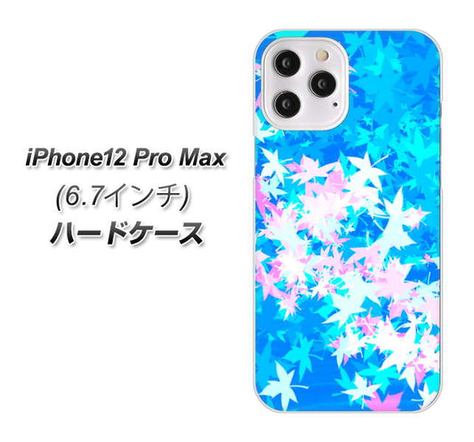 iPhone12 Pro Max 高画質仕上げ 背面印刷 ハードケース【YJ290 デザインもみじ】